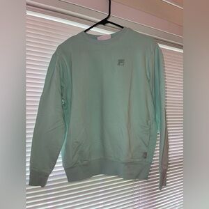 FILA® teal sweater (MEDIUM)